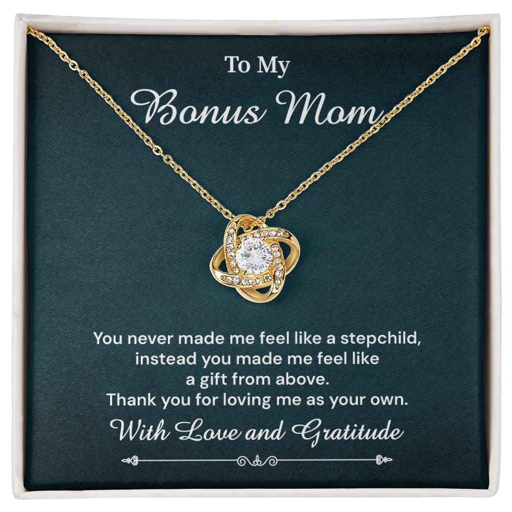 Bonus Mom Gift from Stepson or Stepdaughter – Stepmom Birthday, Mother's Day or Wedding Gift