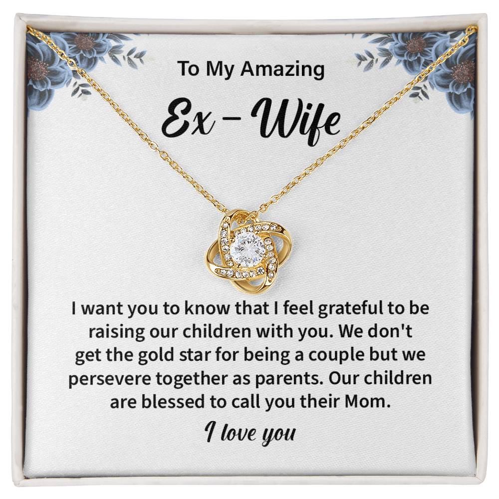 Gift for Ex-Wife from Ex-Husband with Message Card