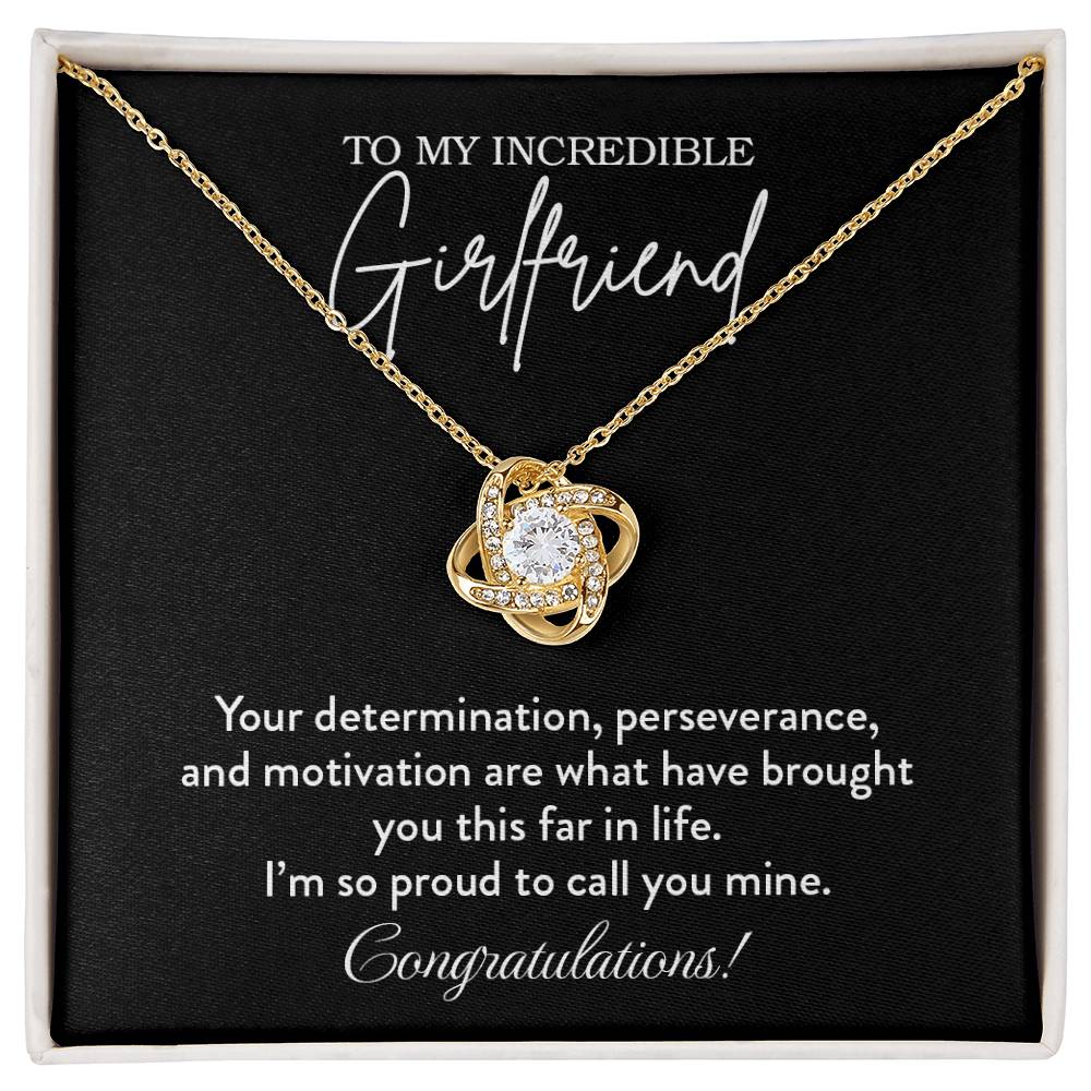 Incredible Girlfriend Graduation Necklace