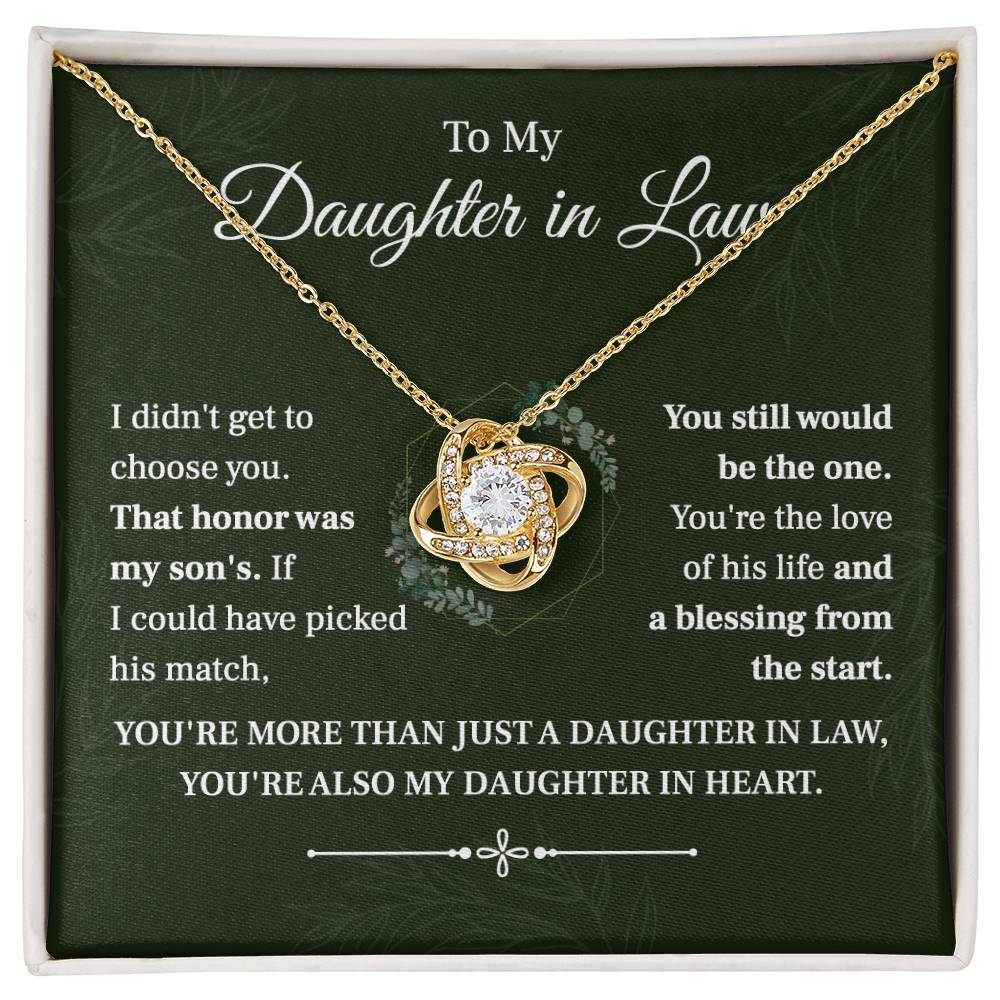 To My Daughter-in-law: More Than Family, You're Forever In My Heart