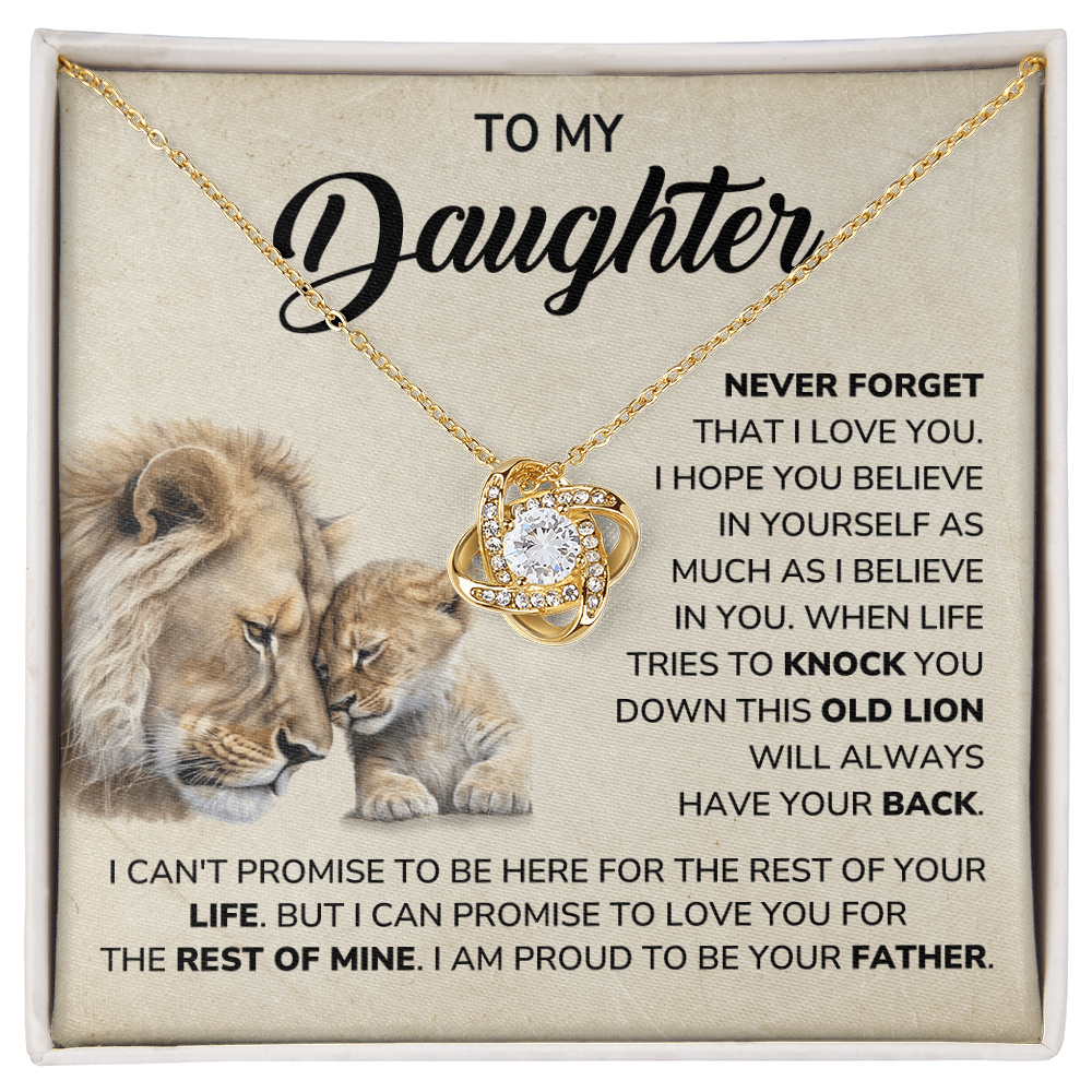 To My Daughter Gift From Dad With Sentimental Card