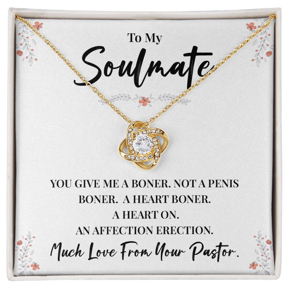 Funny Soulmate Gift from Pastor with Message