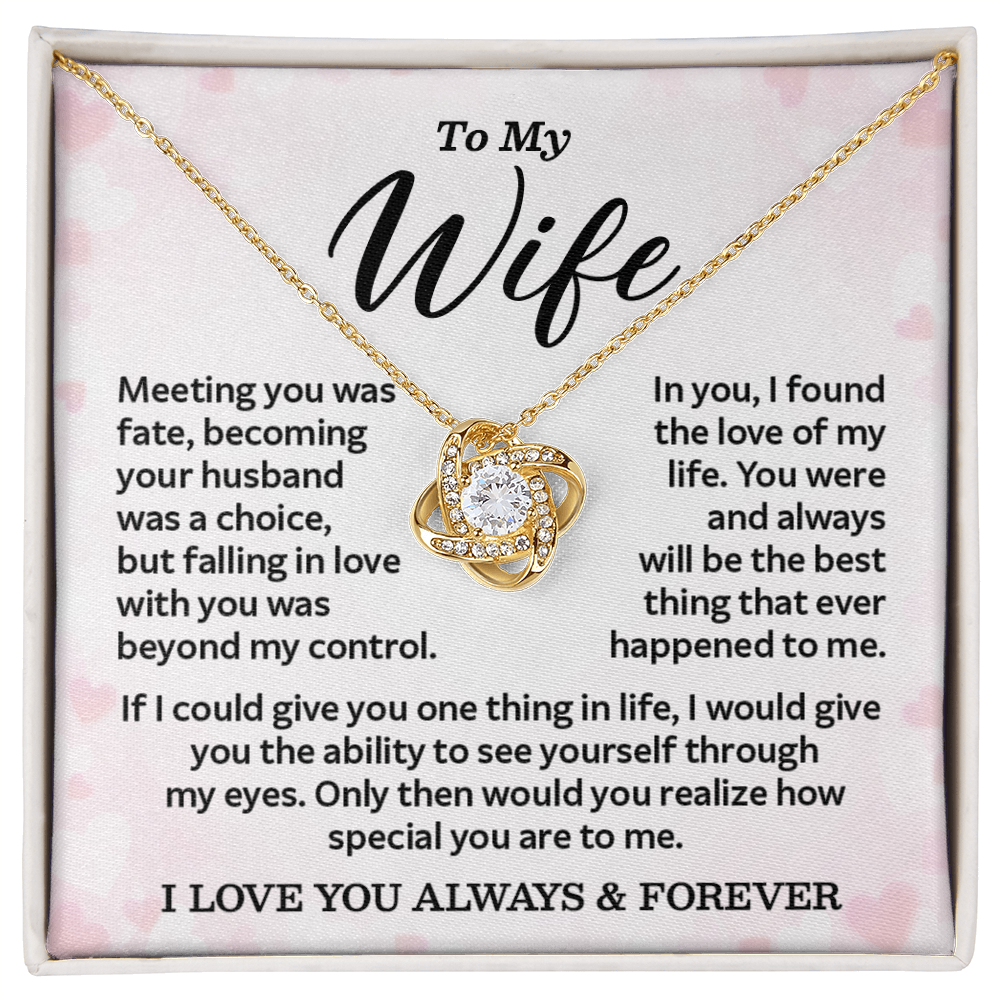 Keepsake Necklace For Wife Gift from Husband