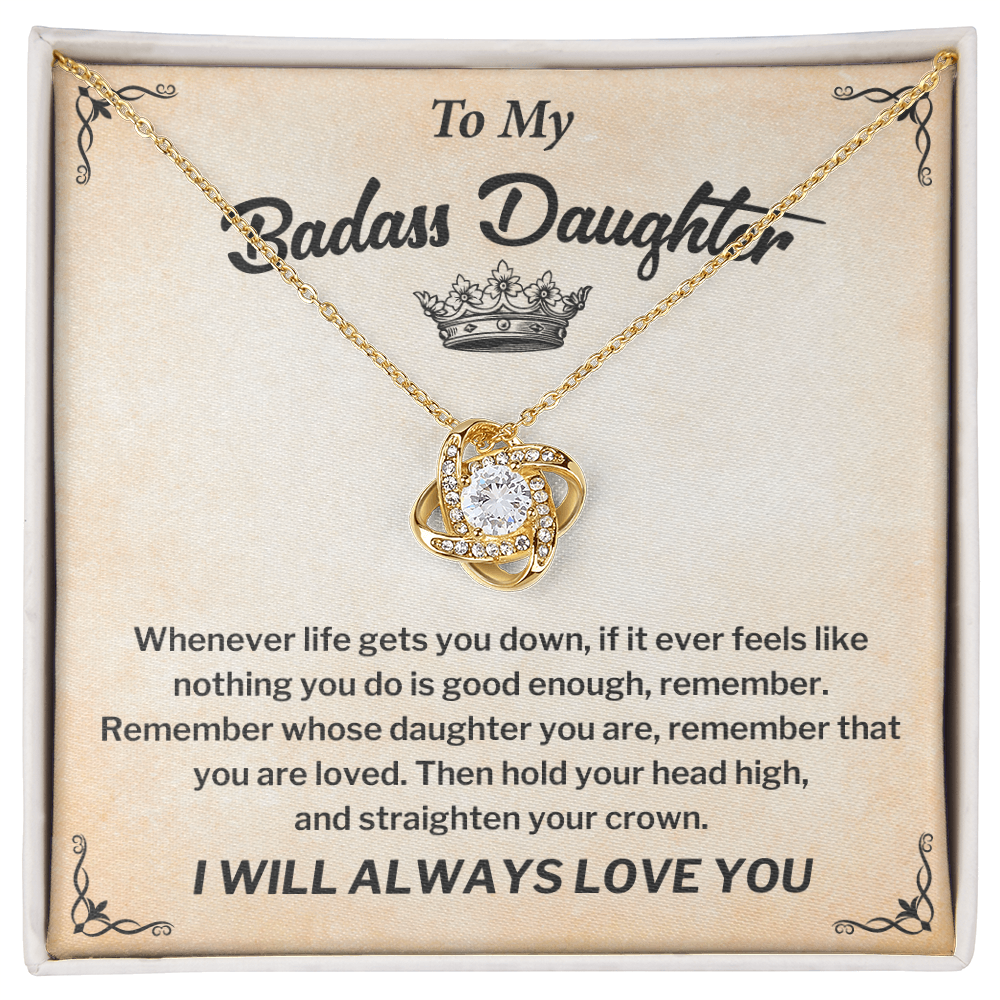 Bold Gift for Confident Daughter from Parent with Message Card