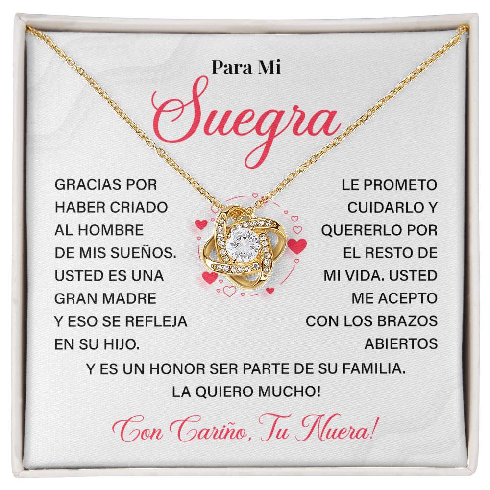 Regalo Para Suegra de Nuera – Collar con Amor
