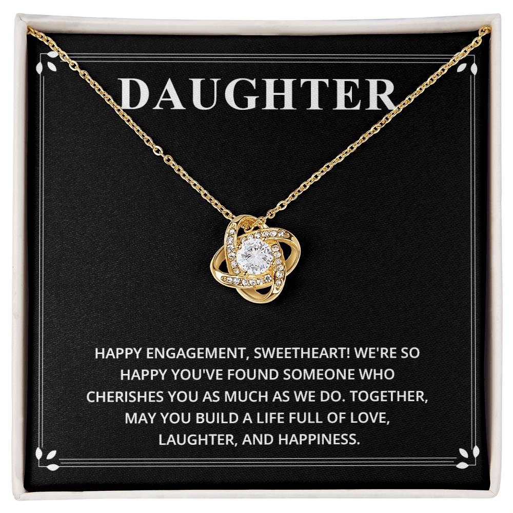 To Our Daughter – Engagement Gift with Loving Message Card