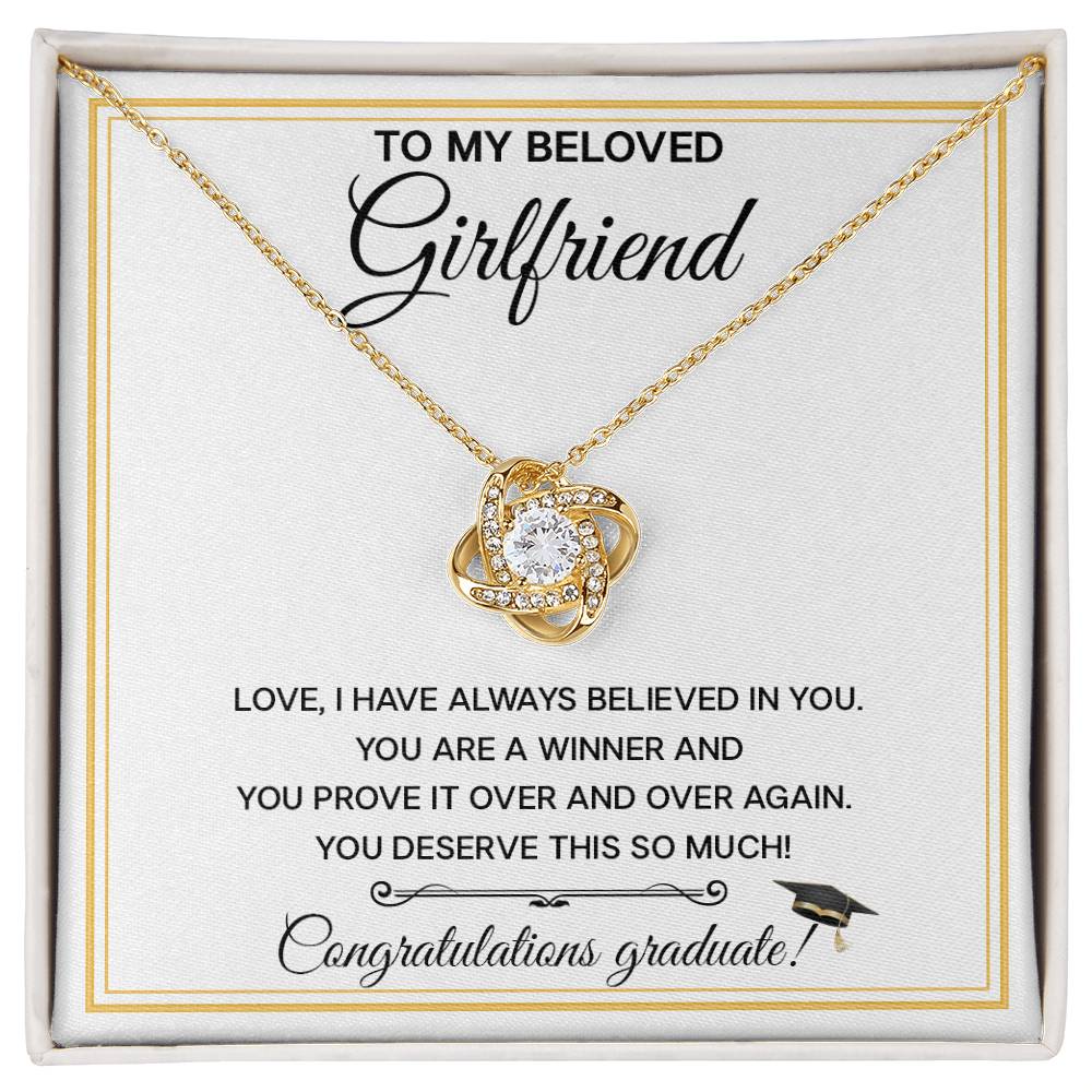 Girlfriend Graduation Necklace Gift from Boyfriend
