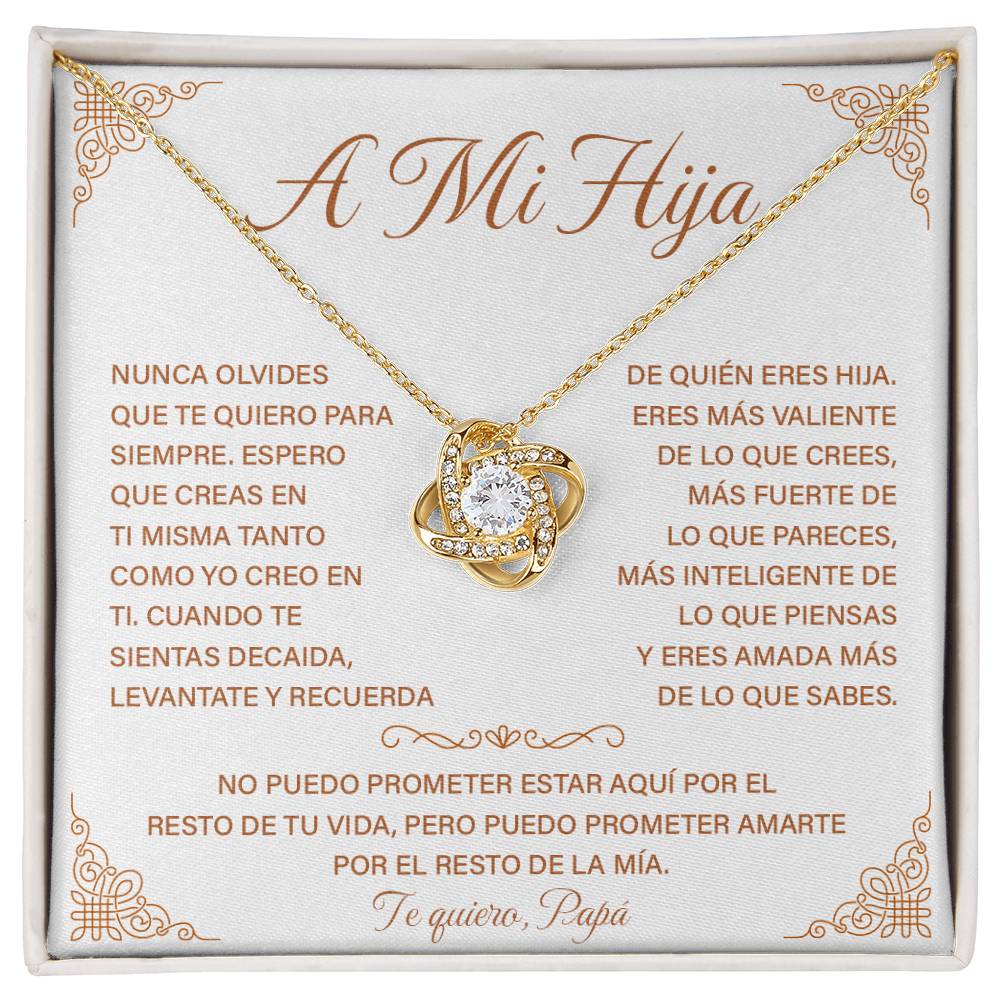 Collar de Papá a Hija – Regalo con Mensaje Inspirador