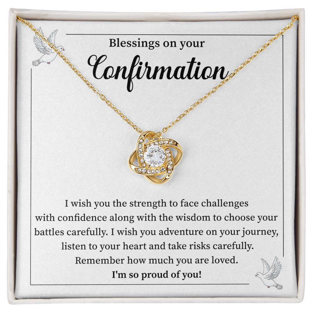 Blesing on your Confimation Necklace