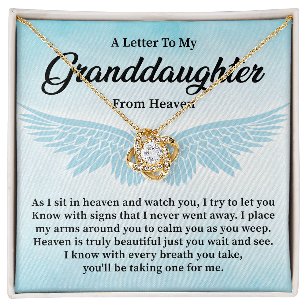 A Little To My Granddaughter From Heaven