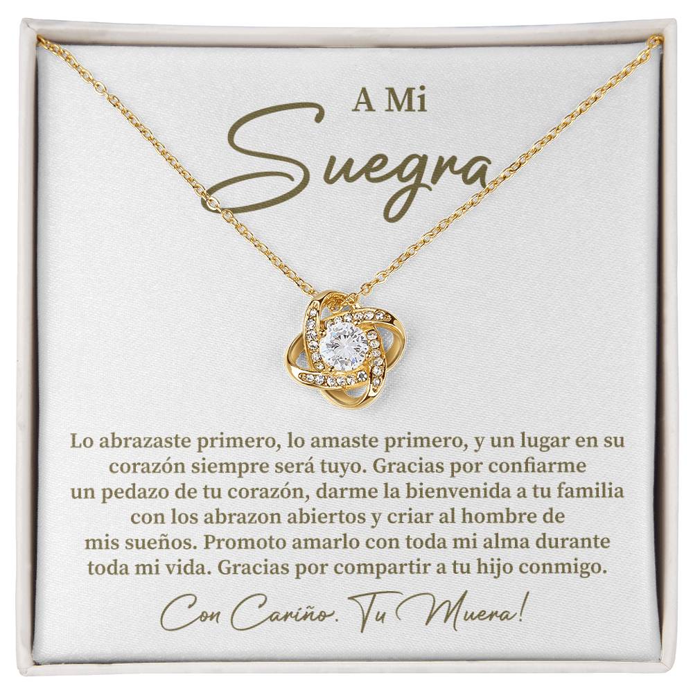 A Mi Suegra Lo Abrazaste Primero, Lo Amaste Primero, Y Un Luger En Su Corazon Siempre Sera Tuyo.