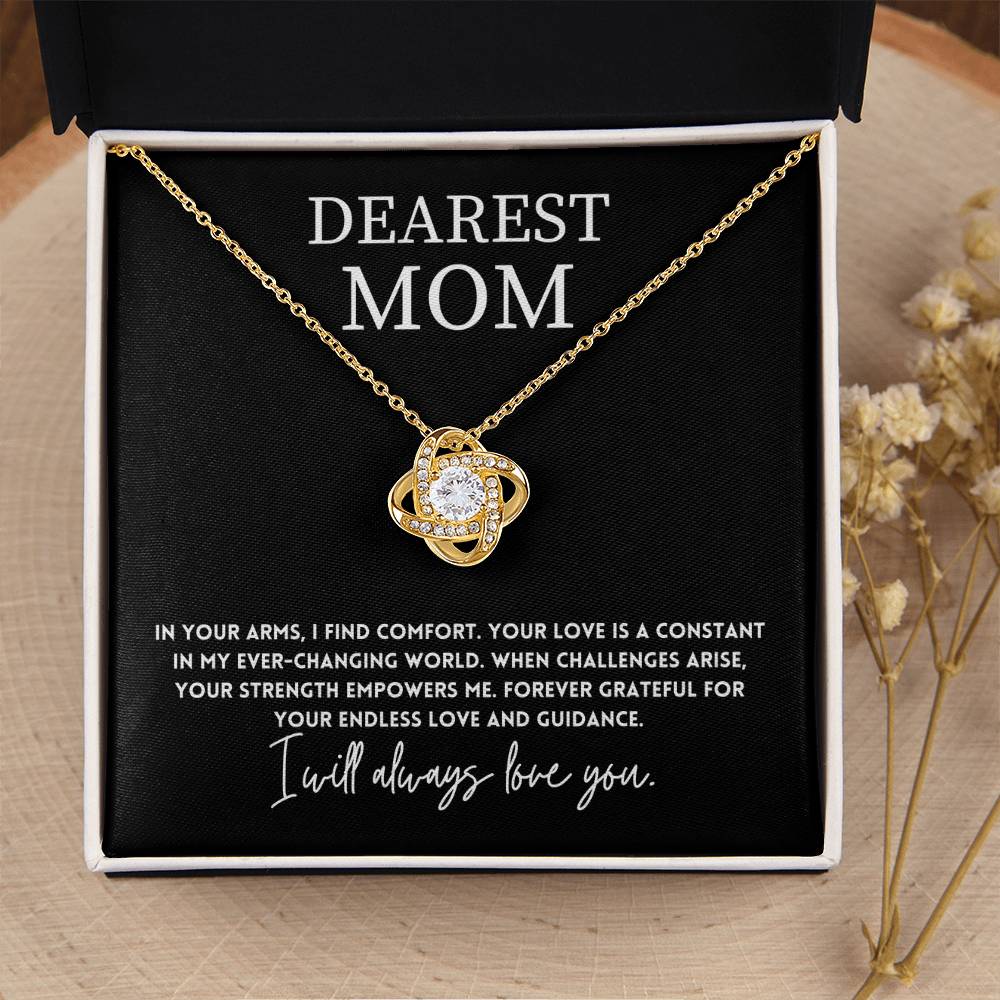 Mother Necklace with Message Card for Mother’s Day
