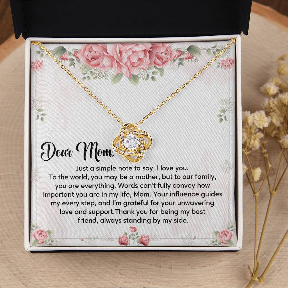 To Mom from Daughter – Message Card Gift
