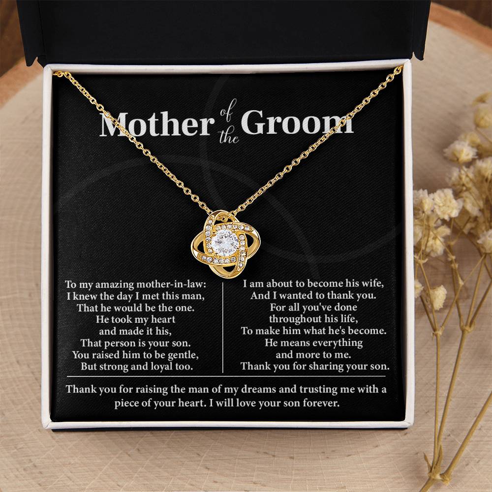 Mother of the Groom Gift – Necklace from Future Daughter-in-Law