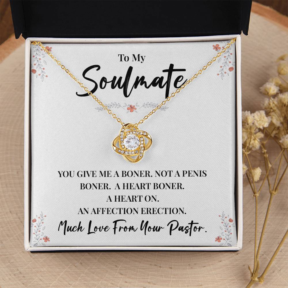 Funny Soulmate Gift from Pastor with Message