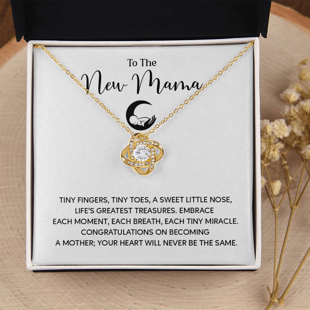 New Mama Gift Necklace – Sweet Sentimental Message Card