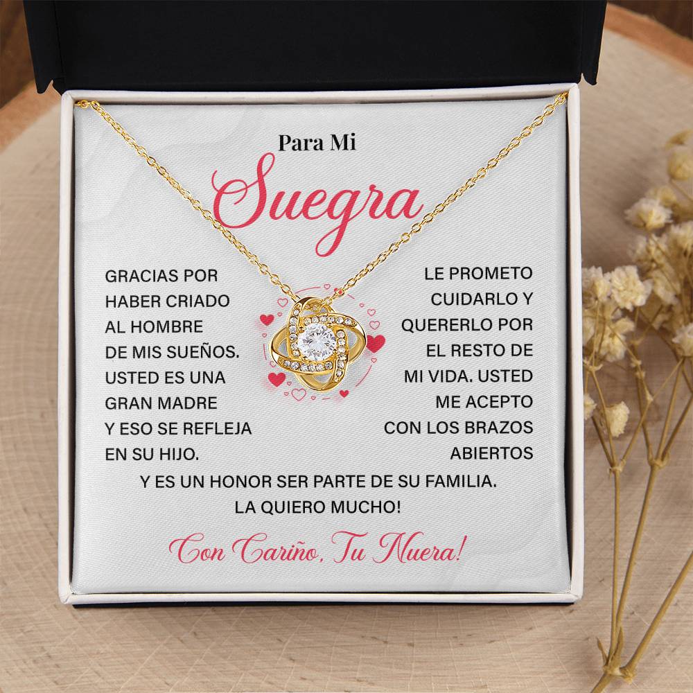 Regalo Para Suegra de Nuera – Collar con Amor