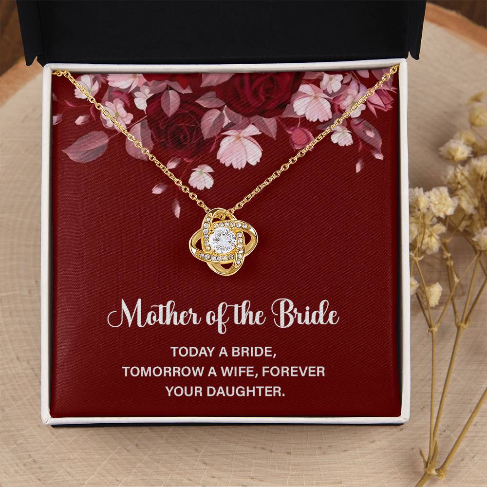 Mother of Bride Gift from Daughter Wedding Card