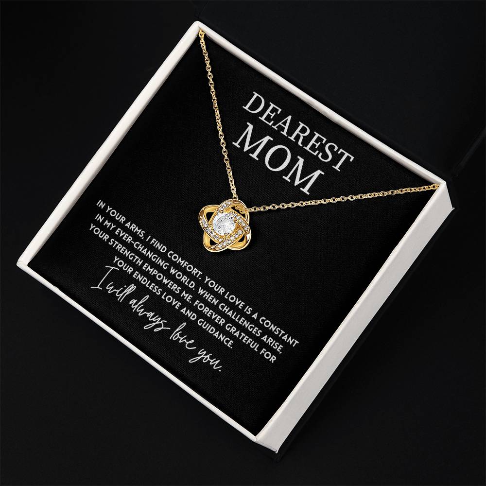 Mother Necklace with Message Card for Mother’s Day