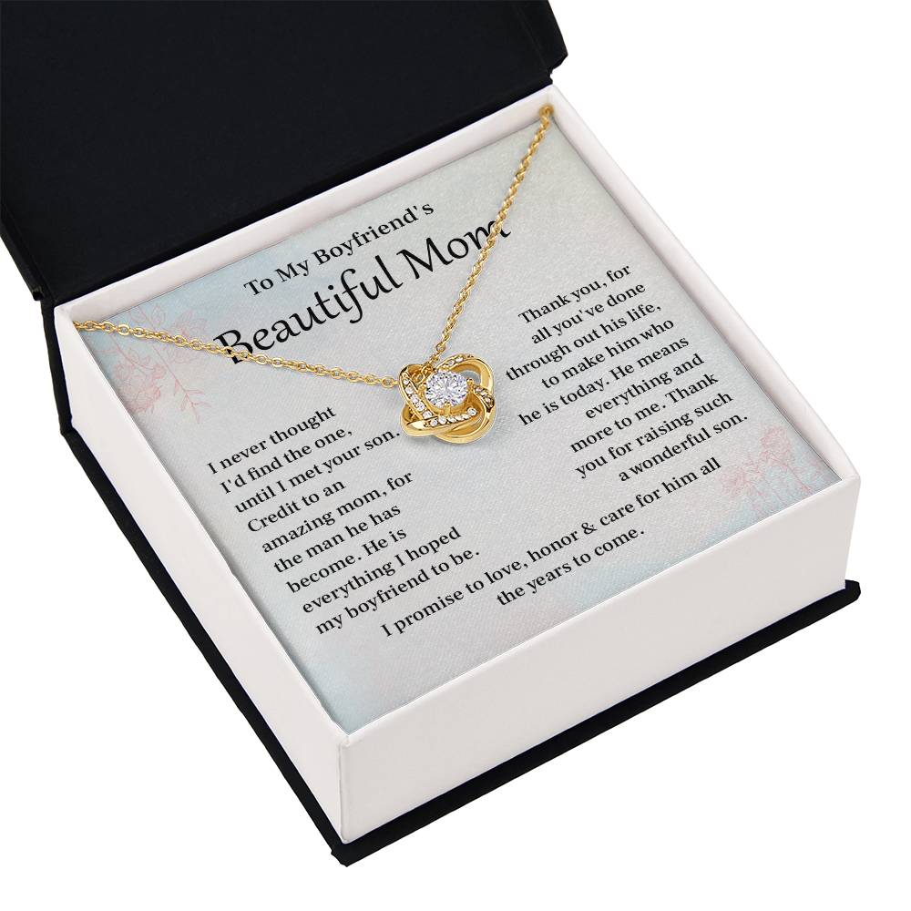 Boyfriend’s Mom Necklace Gift from Girlfriend
