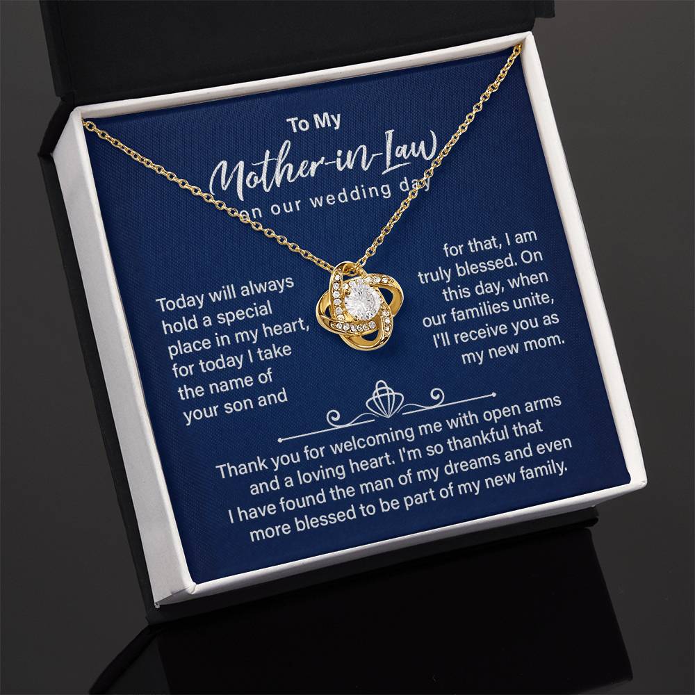 Mother-in-Law Gift from Bride – Wedding Day Card Box