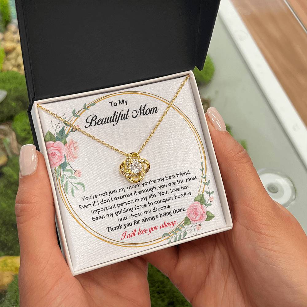 Gift for Mom from Daughter or Son with Message Card