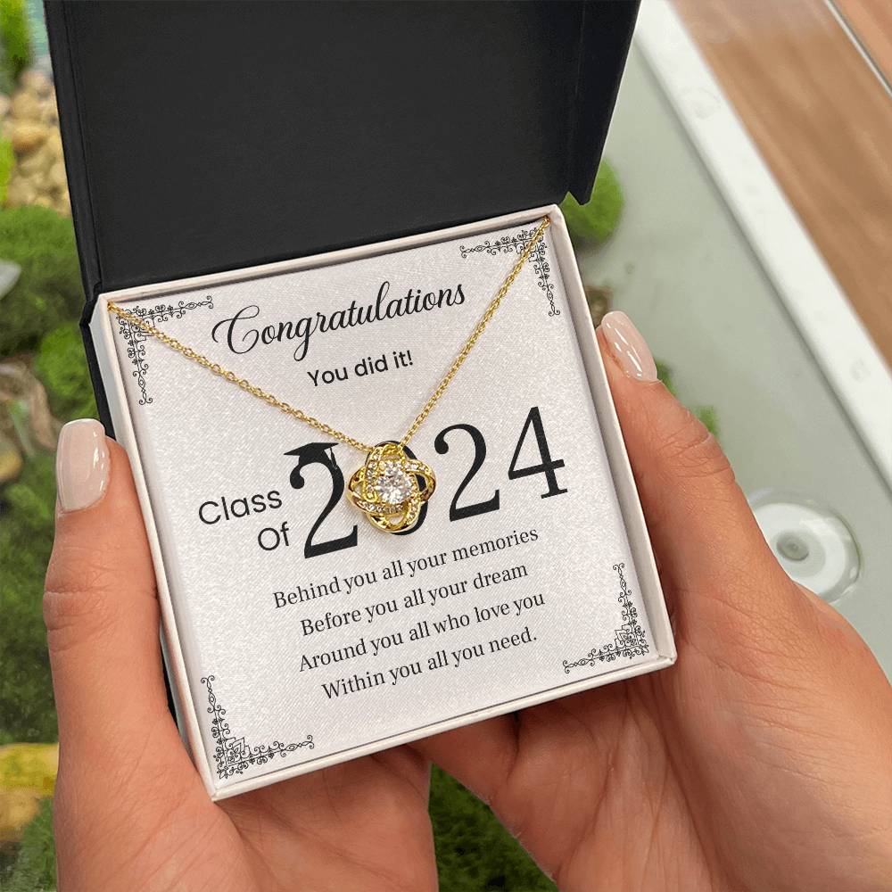 Personalized Graduation Necklace Gift For Women