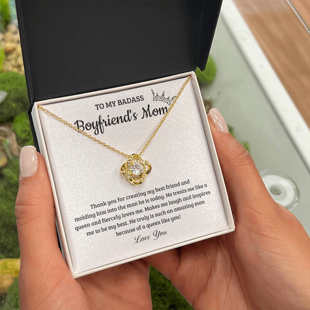 Boyfriend's Mom Necklace Gift from Girlfriend Box
