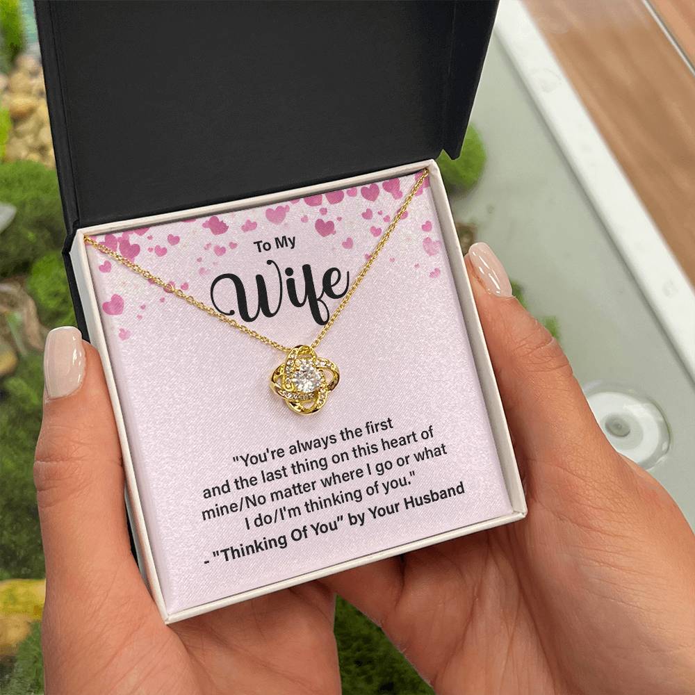 Thinking of You Wife Gift – Message Card Included