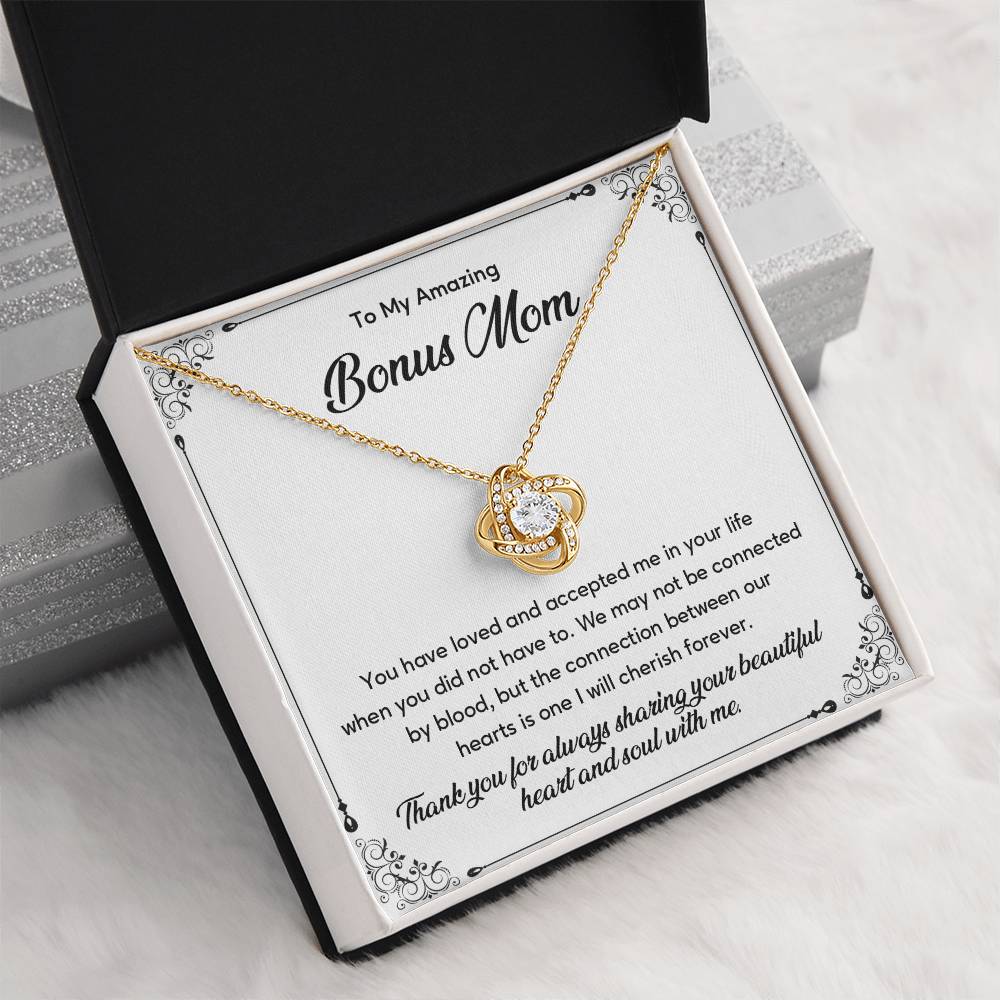 Bonus Mom Necklace Gift from Stepdaughter or Son