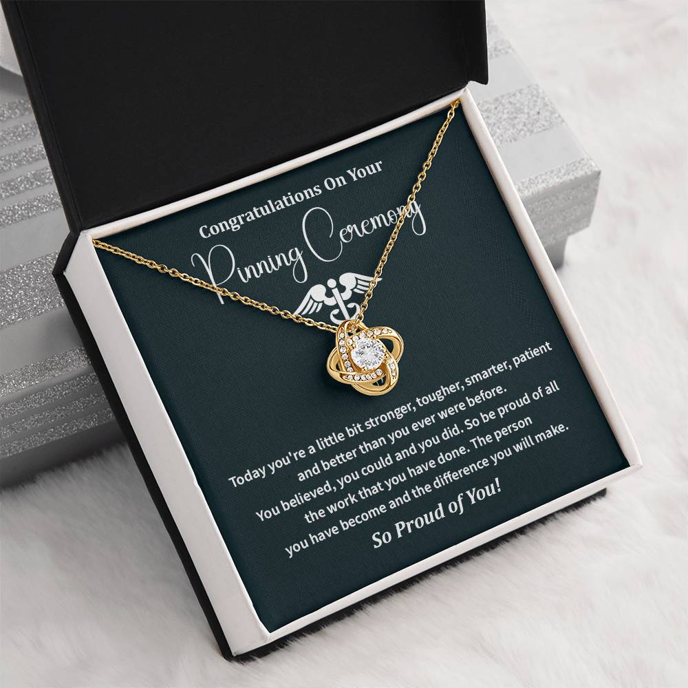 Nurse Pinning Ceremony Necklace Gift for Her With Message