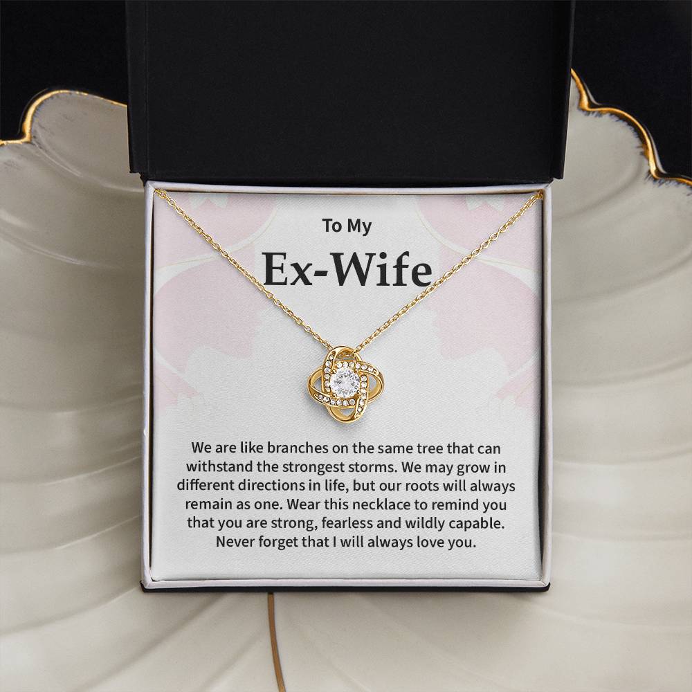 Ex-Wife Gift from Ex-Husband with Message Card