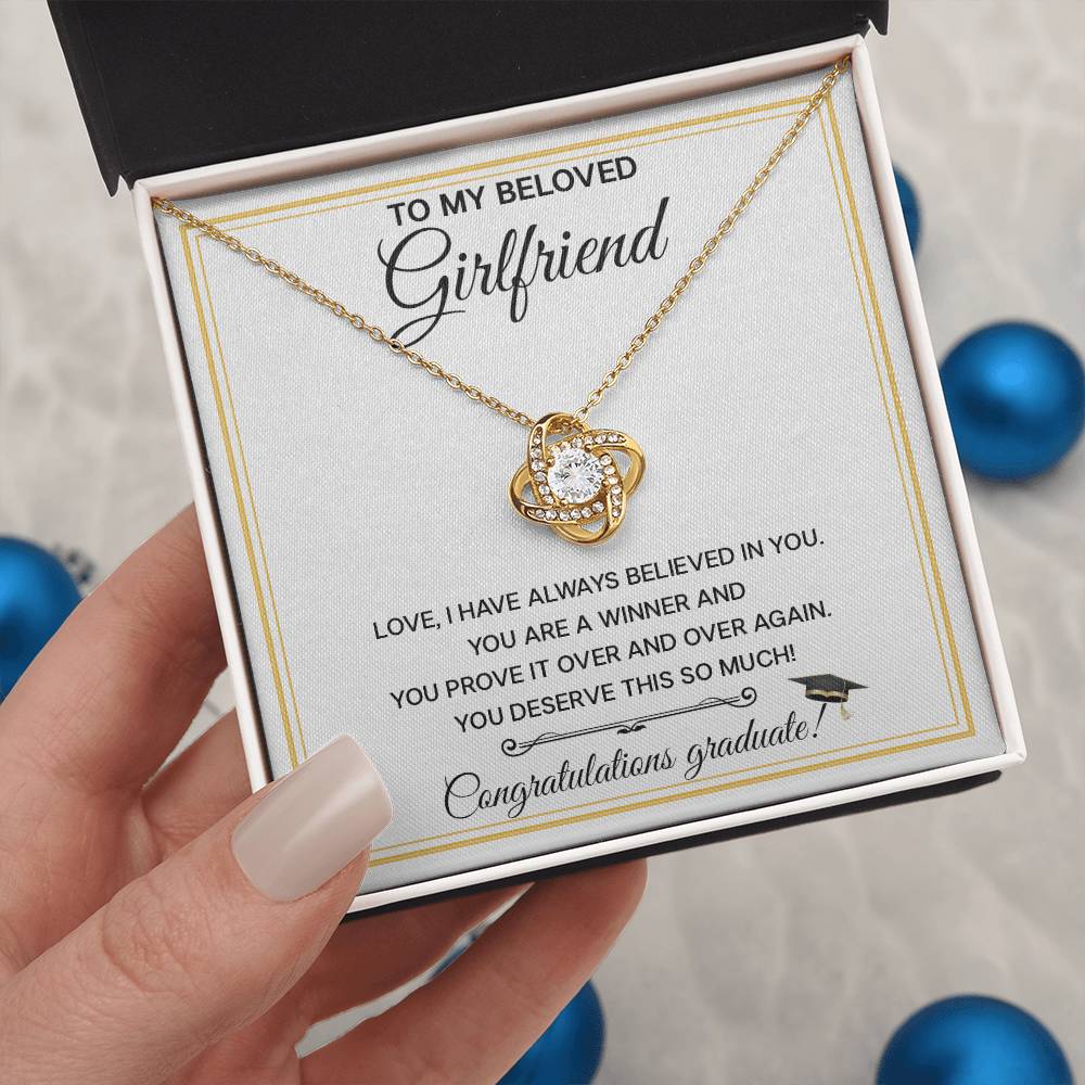 Girlfriend Graduation Necklace Gift from Boyfriend