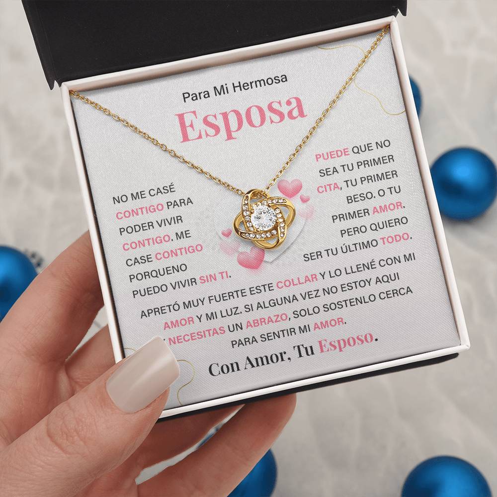 Collar para Esposa con Tarjeta de Amor de Esposo