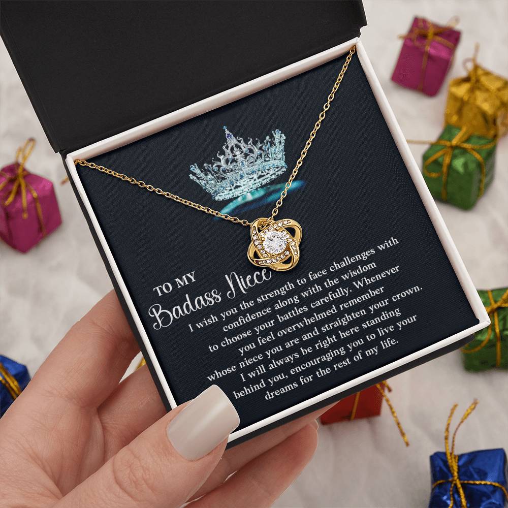 Badass Niece Gift From Aunt or Uncle With Love Message
