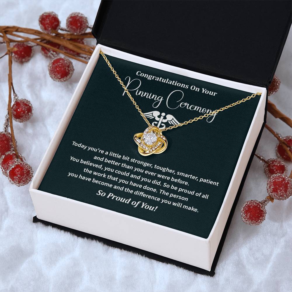 Nurse Pinning Ceremony Necklace Gift for Her With Message