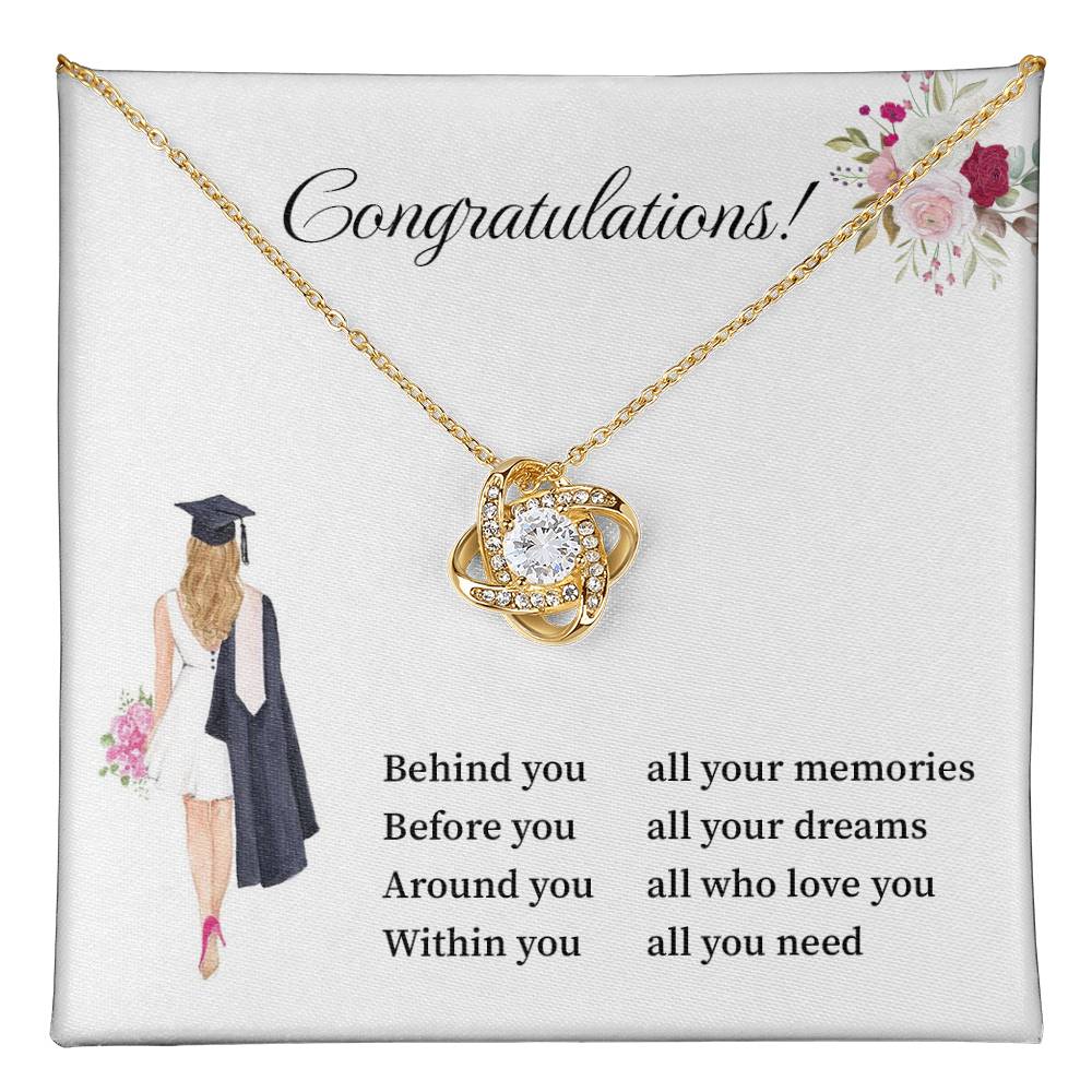 Graduation Necklace For Daughter, Granddaughter, Niece