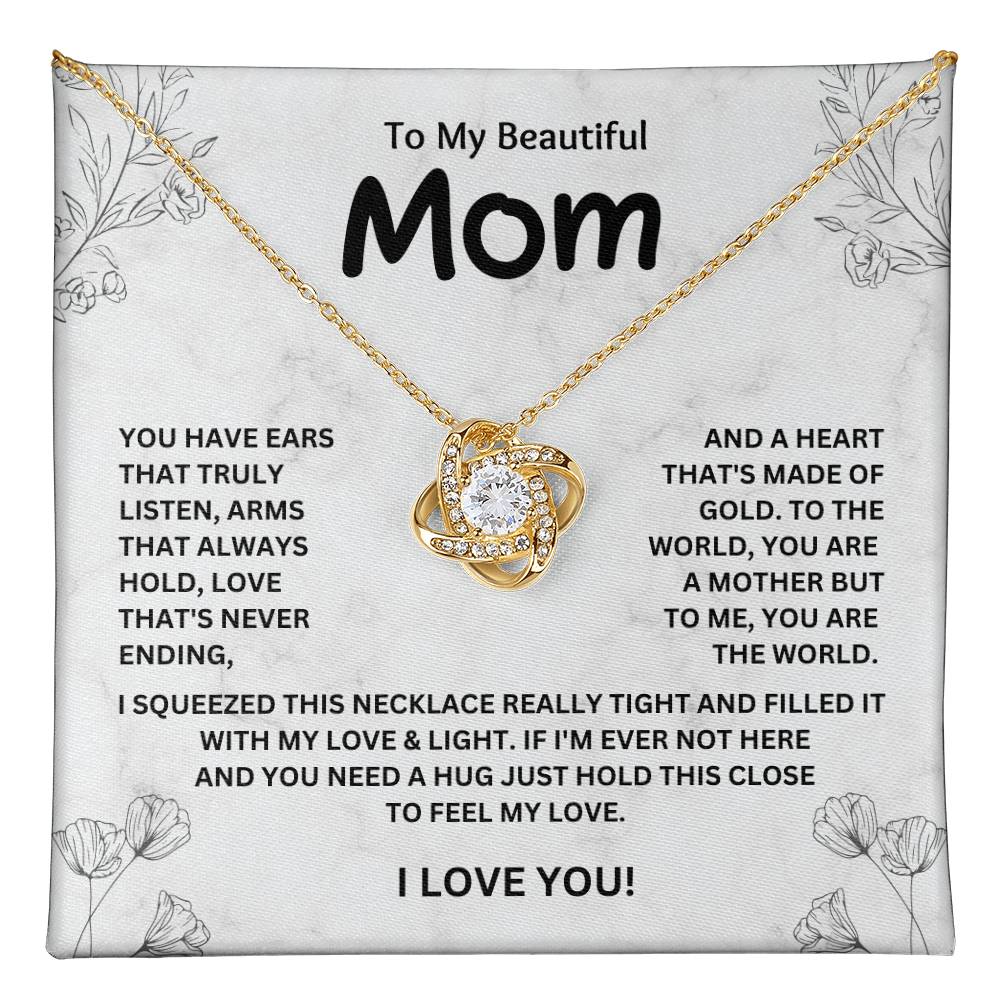 Necklace Gift for Mom from Daughter – Gift Box Included