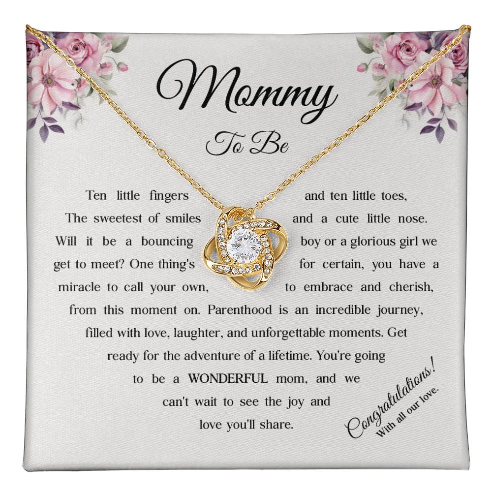 Mommy To Be Necklace Gift for Pregnant Women