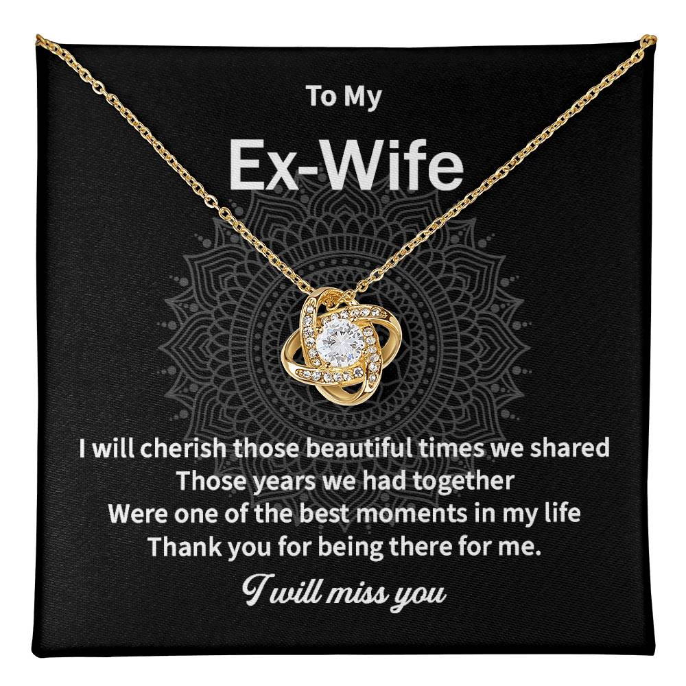Ex-Wife Sentimental Gift from Ex-Husband with Card