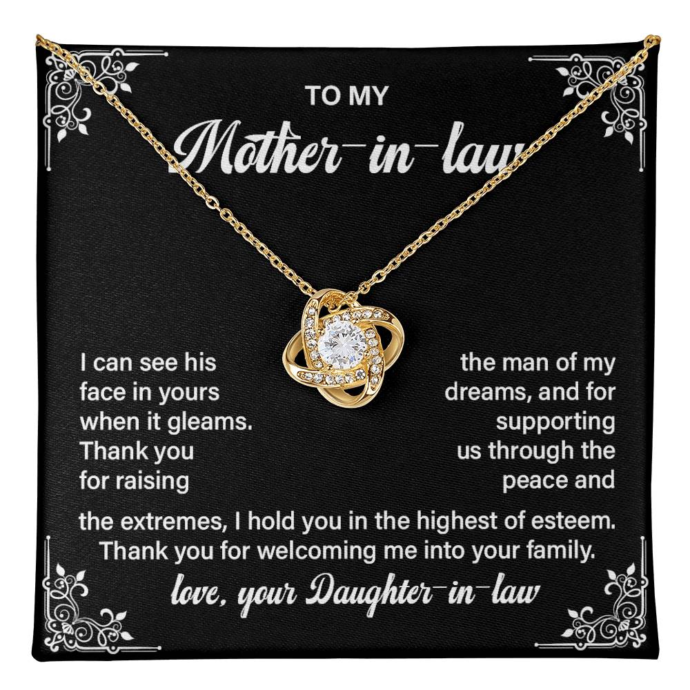 Mother-in-Law Necklace from Daughter-in-Law Gift
