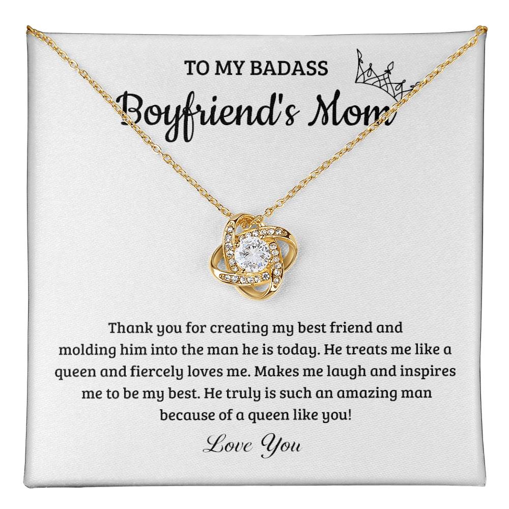 Boyfriend's Mom Necklace Gift from Girlfriend Box