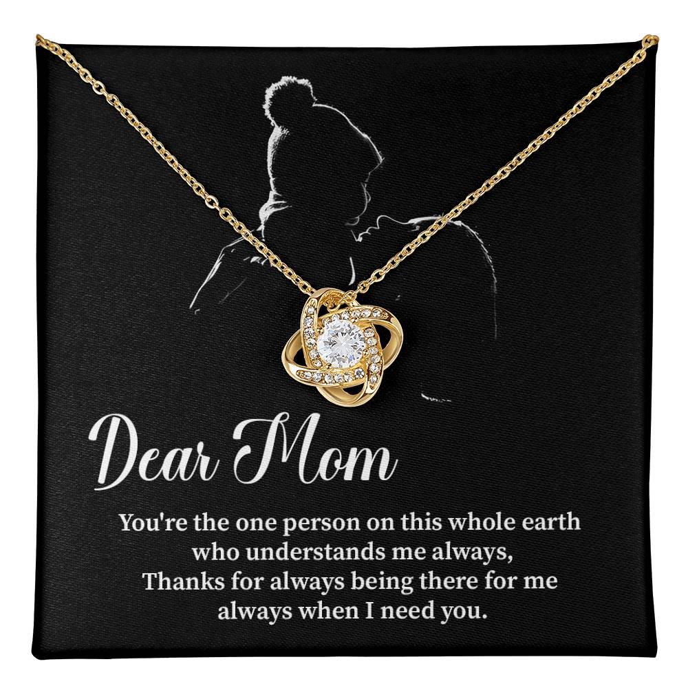 Mom Necklace Gift from Daughter or Son