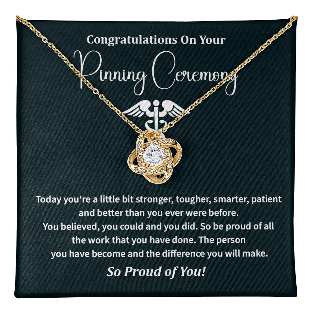 Nurse Pinning Ceremony Necklace Gift for Her With Message