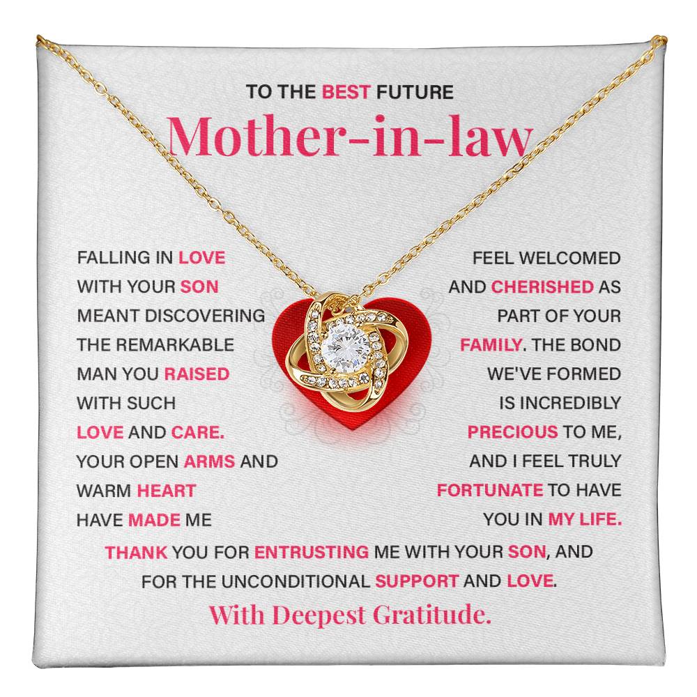 Necklace Gift for Future Mother-in-Law