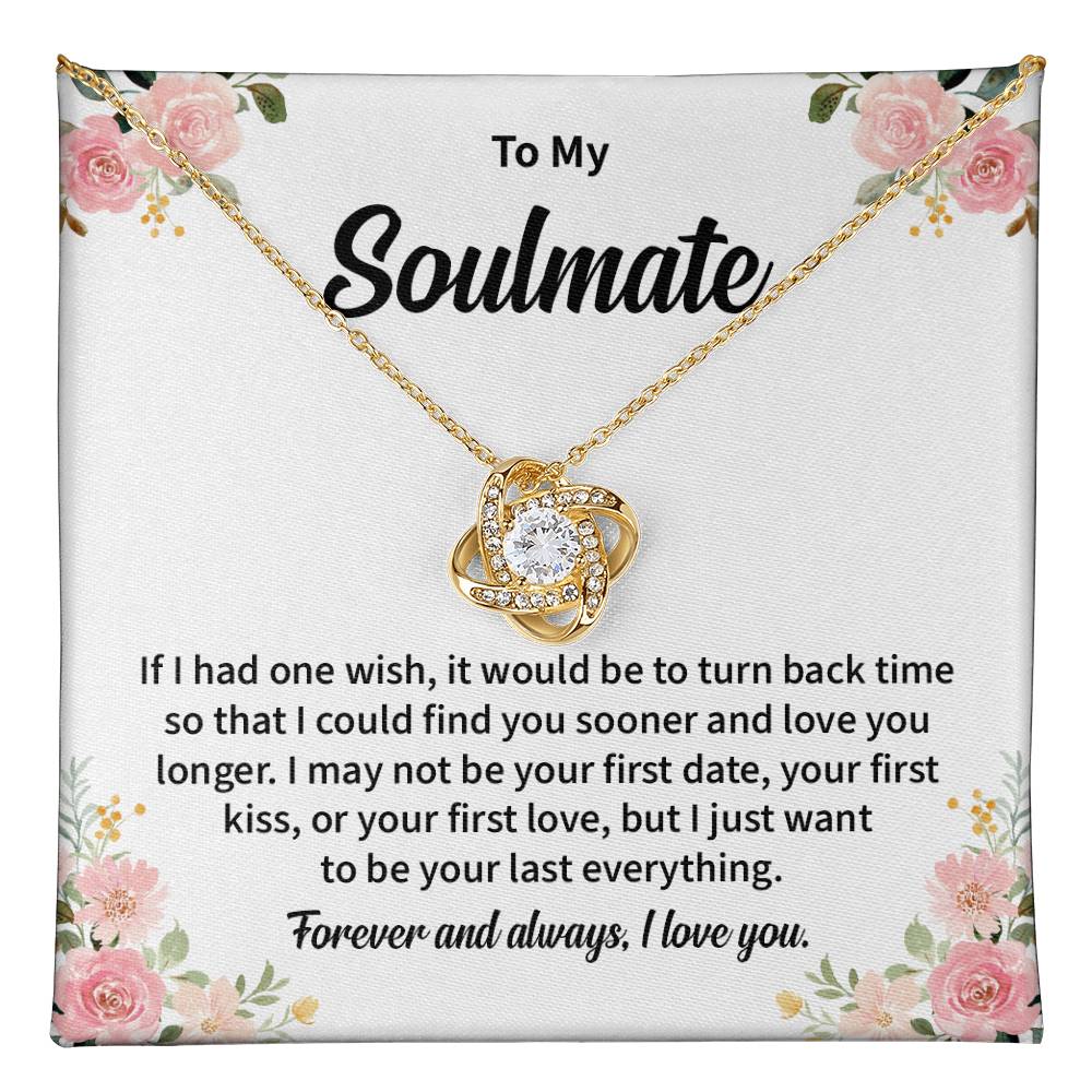 Soulmate Necklace Gift for Her – Romantic Jewelry Box