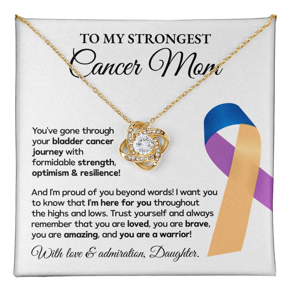 Bladder Cancer Mom Gift from Daughter – Message Card
