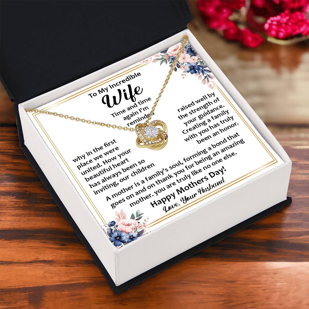 Mother’s Day Necklace Gift for Wife from Husband