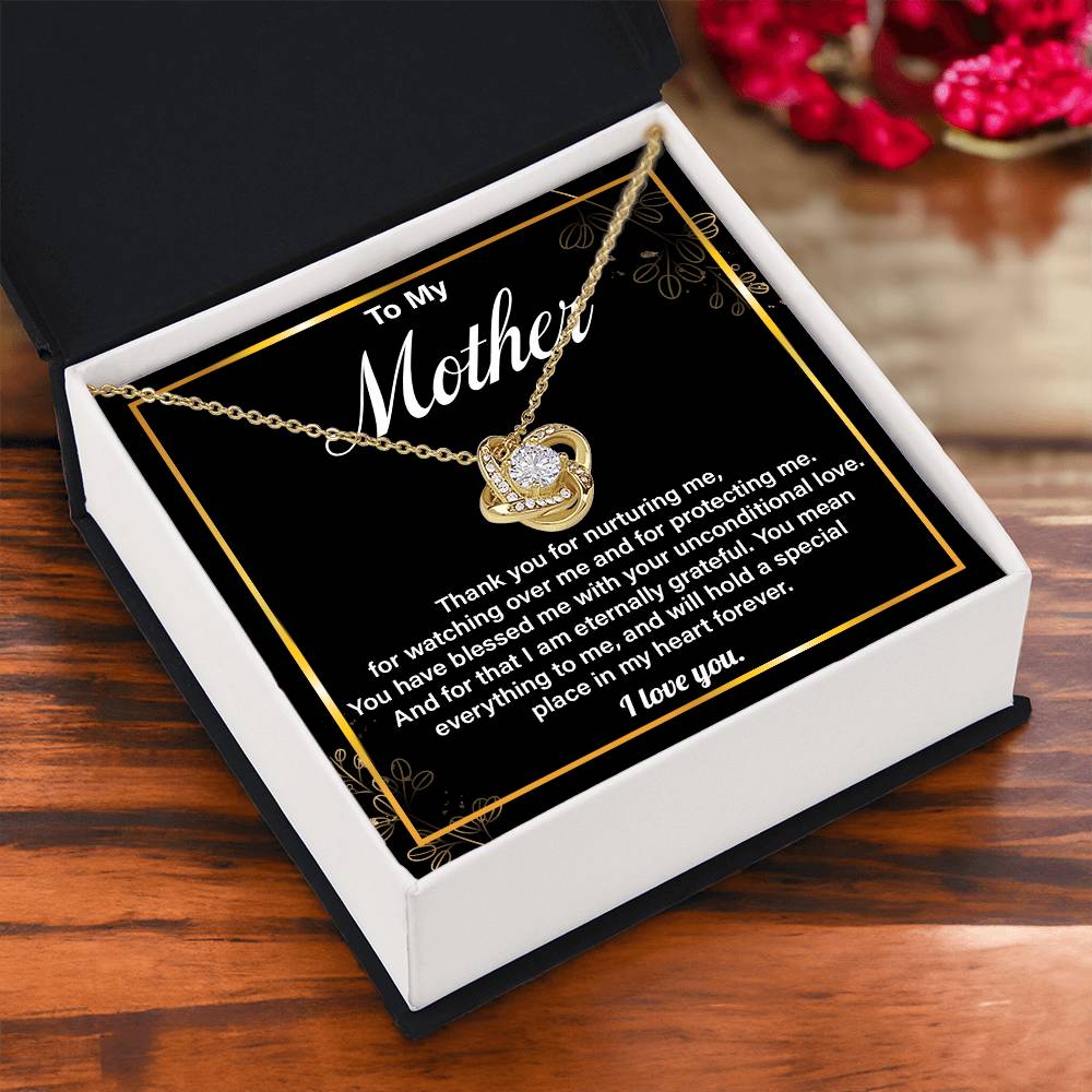 Mom Necklace Gift from Daughter – Gift Box Message