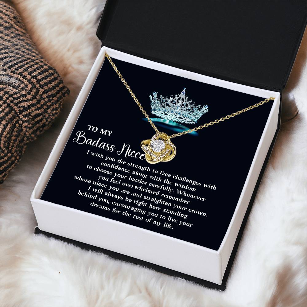 Badass Niece Gift From Aunt or Uncle With Love Message